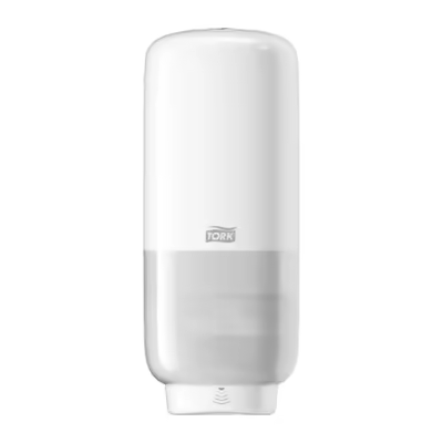 Tork Intuition™ (S4) სენსორული დისპენსერი საპონი-ქაფისთვის (თეთრი, შავი, მეტალის)