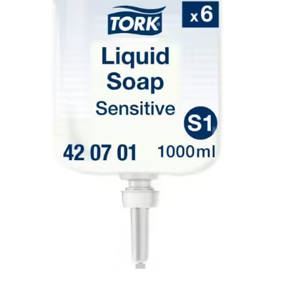 Tork (S1) სისტემის თხევადი საპონი (ექსტრა რბილი, პრემიუმი) – 1000მლ