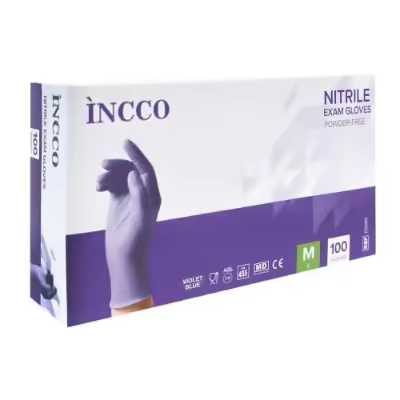 ნიტრილის ხელთათმანი M (Violet; Medical)