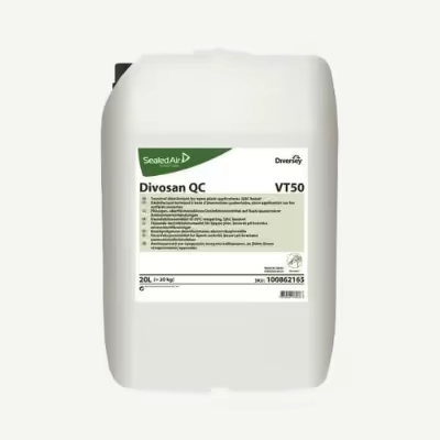 Diversey Divosan QC VT50 Diversey საბოლოო სადეზინფექციო საშუალება